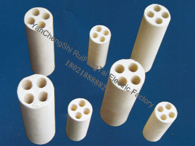 Round four-hole magnesium oxide tube Round four-hole magnesium oxide tube