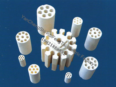 Many holes magnesia tube Many holes magnesia tube